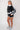Track Contrast Mini Shorts - Classic Black